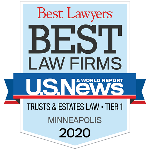 Yanowitz Law Firm Ranked 2020 Best Law Firms: Trusts & Estates Law Tier 1