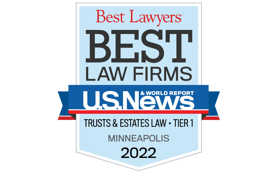 Yanowitz Law Firm Ranked 2022 Best Law Firms: Trusts & Estates Law Tier 1