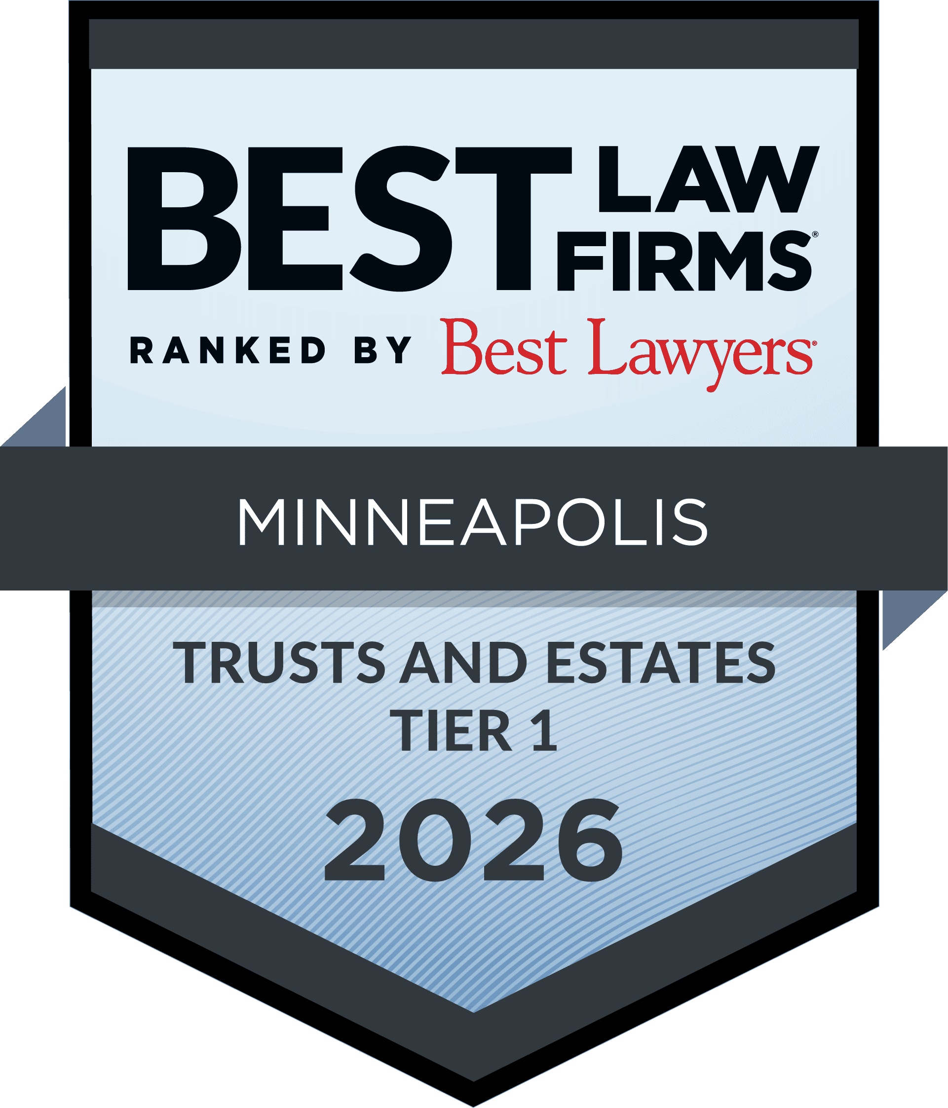Best Law Firms Regional Tier 1 badge
